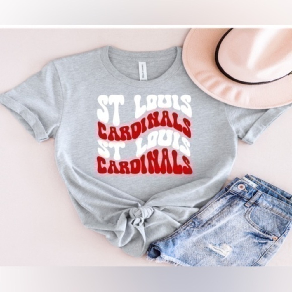 St Louis Cardinals Wavy Tee
